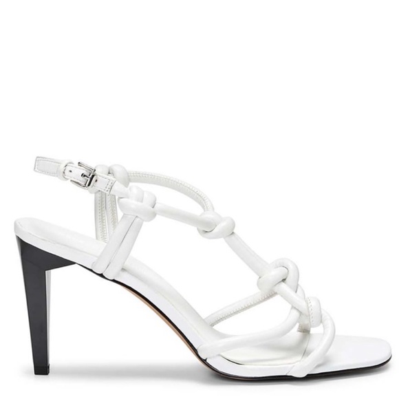 Rebecca Minkoff Laciann White High Heel Sandal - Picture 5 of 9